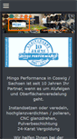 Mobile Screenshot of mingo-performance.com